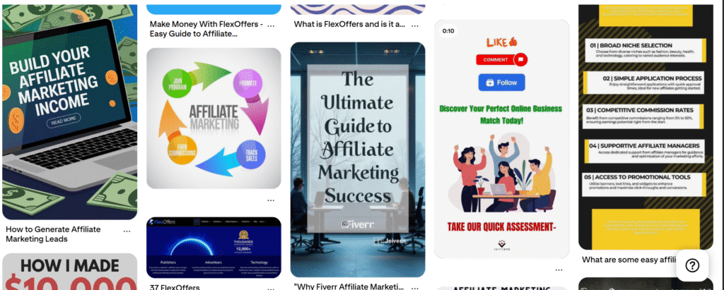 FlexOffers affiliate network