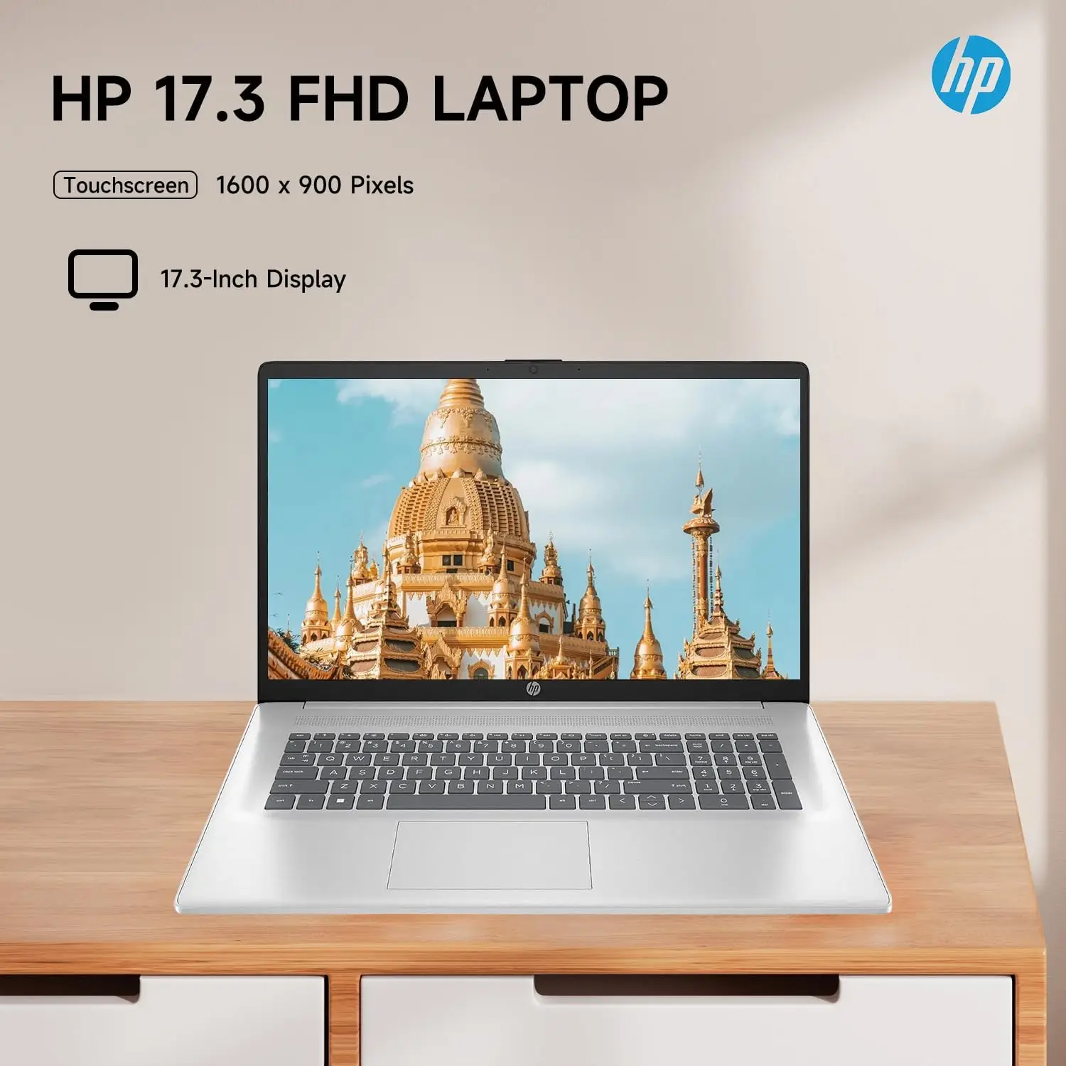 The HP Premium 17.3" Touchscreen Laptop is a powerful and stylish device designed for professionals, students, and content creators who need a large display and seamless performance. With an 8-Core Intel Core i3-N305 processor, 32GB RAM, and a hybrid 128GB eMMC + 1TB SSD storage,