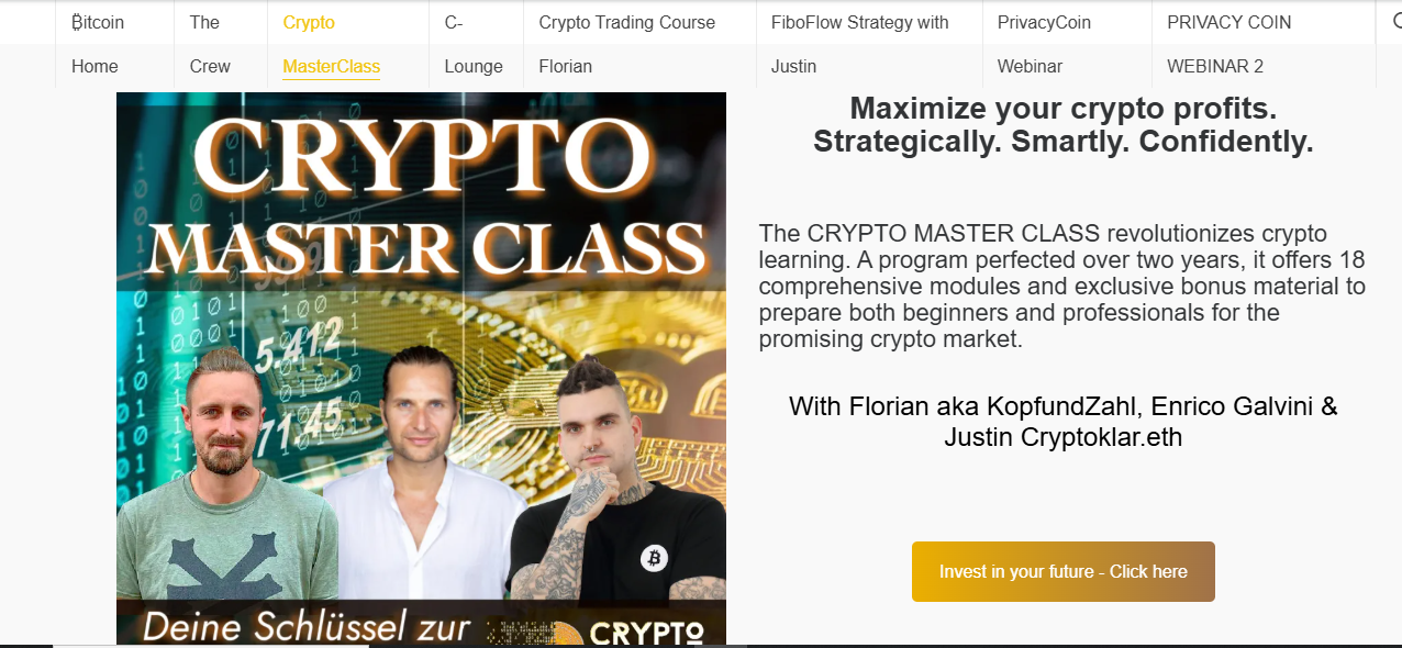 Access to premium crypto training via the Crypto Currency Power Webinar 2023 portal Beginner-friendly video courses from Crypto Currency Power Webinar 2023