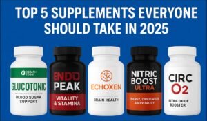 This guide reviewsthe Top 5 Supplements Everyone Should Take in 2025 – . We will compare their